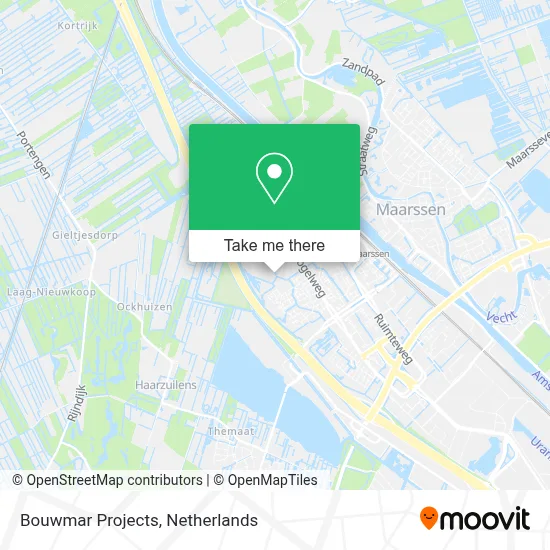 Bouwmar Projects map