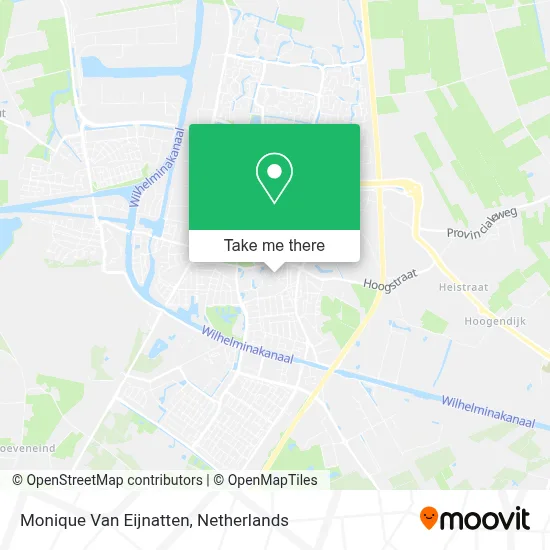 Monique Van Eijnatten map