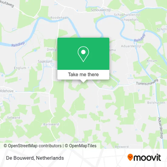 De Bouwerd map