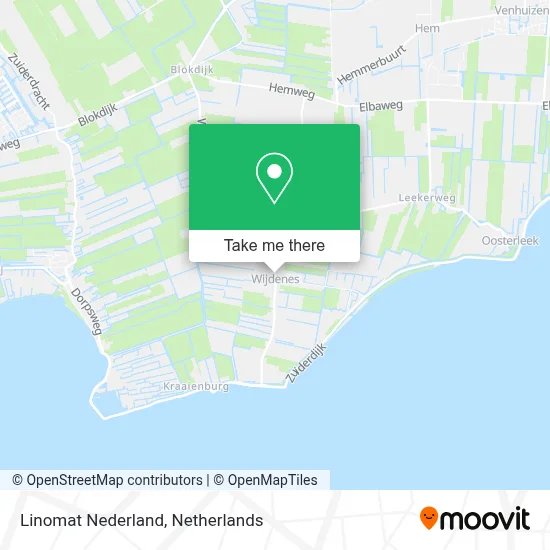 Linomat Nederland map