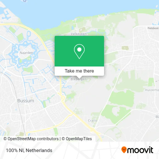 100% Nl map