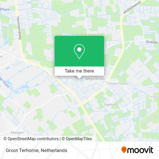 Groot Terhorne map