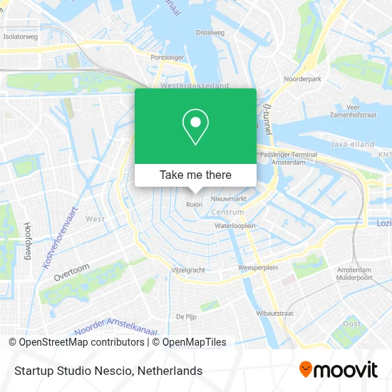 Startup Studio Nescio map