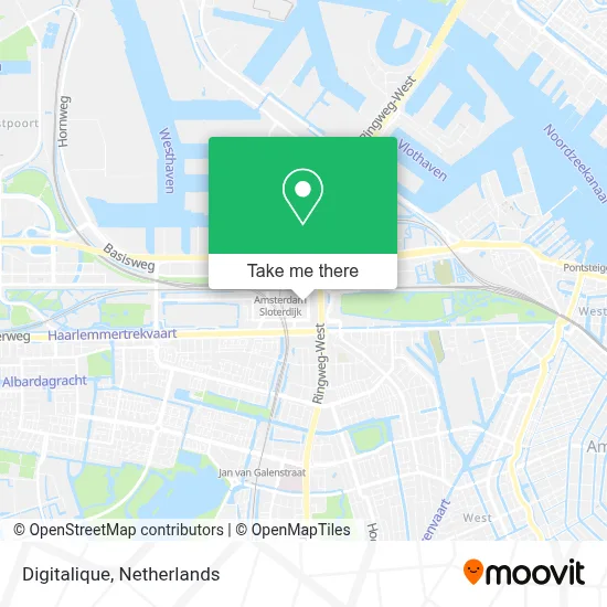 Digitalique map