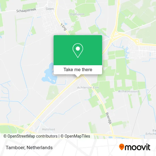Tamboer map