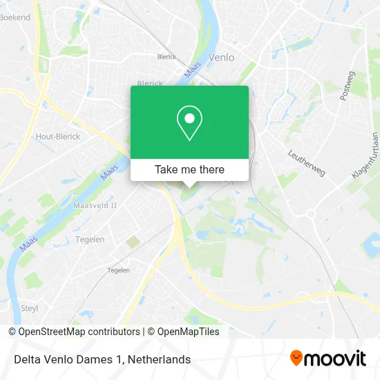 Delta Venlo Dames 1 map