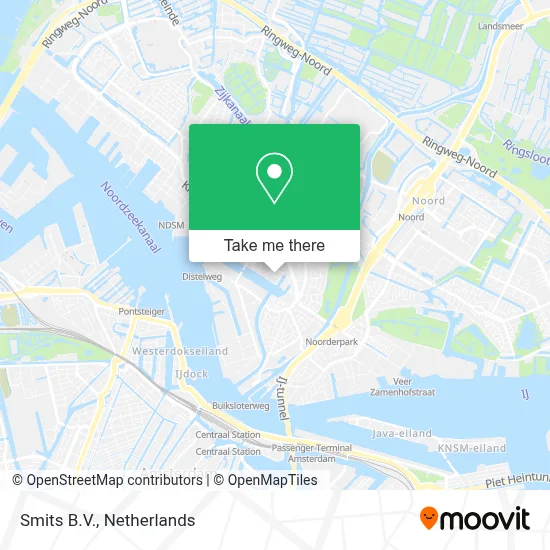 Smits B.V. map