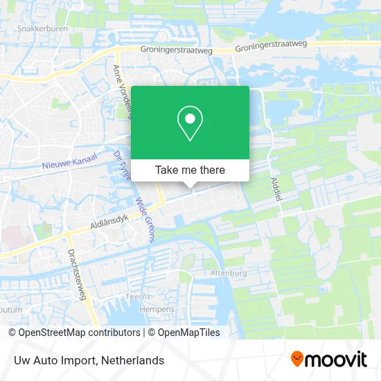 Uw Auto Import map