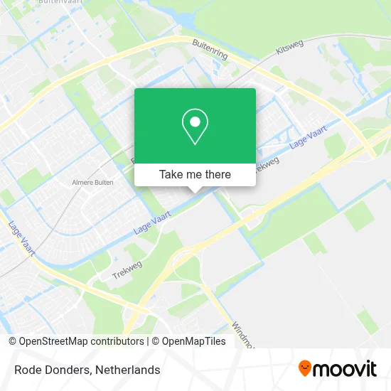Rode Donders map