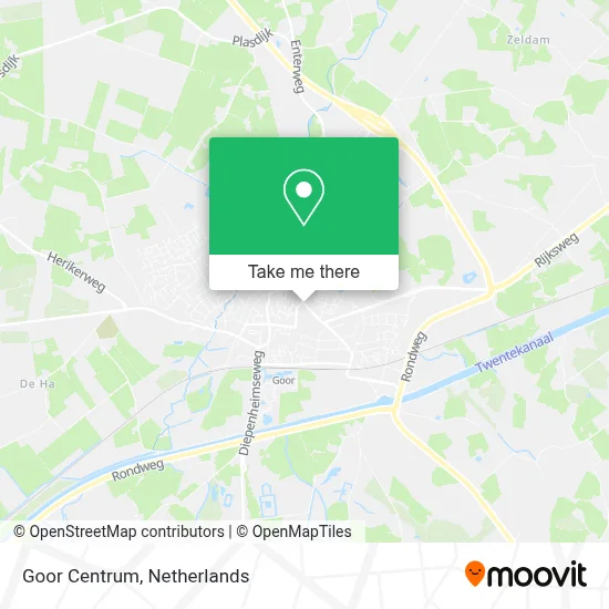 Goor Centrum map