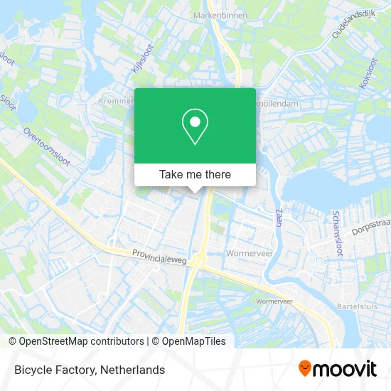 Bicycle Factory map
