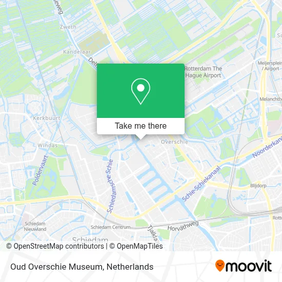 Oud Overschie Museum map