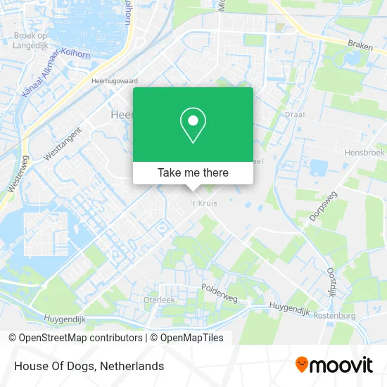 House Of Dogs map