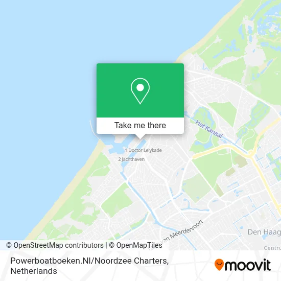Powerboatboeken.Nl / Noordzee Charters map