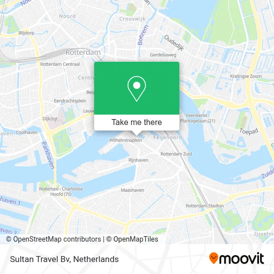 Sultan Travel Bv map
