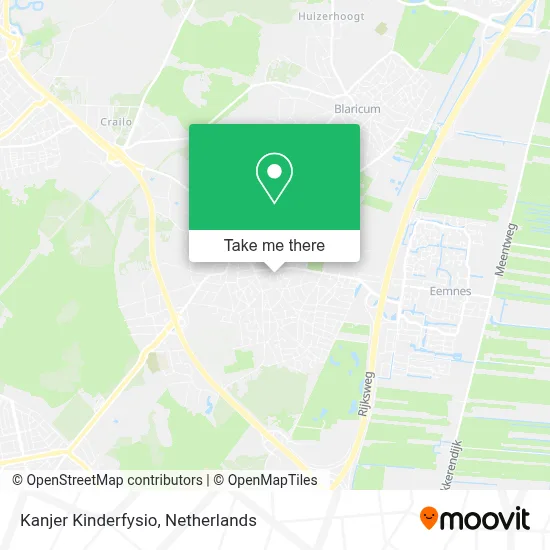Kanjer Kinderfysio map