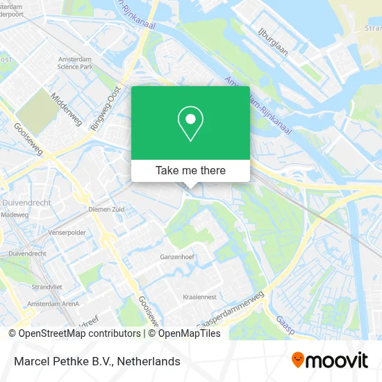 Marcel Pethke B.V. map