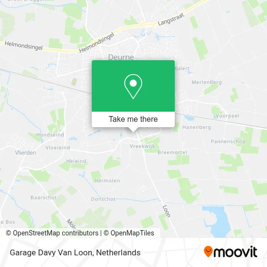 Garage Davy Van Loon map