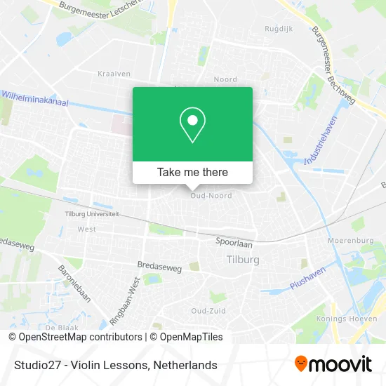 Studio27 - Violin Lessons map
