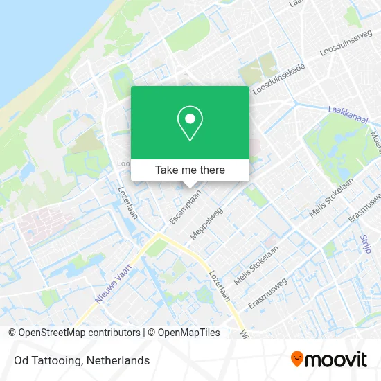 Od Tattooing map