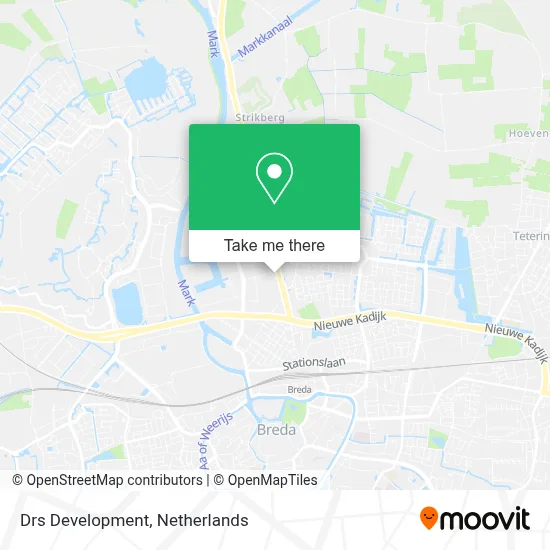 Drs Development map