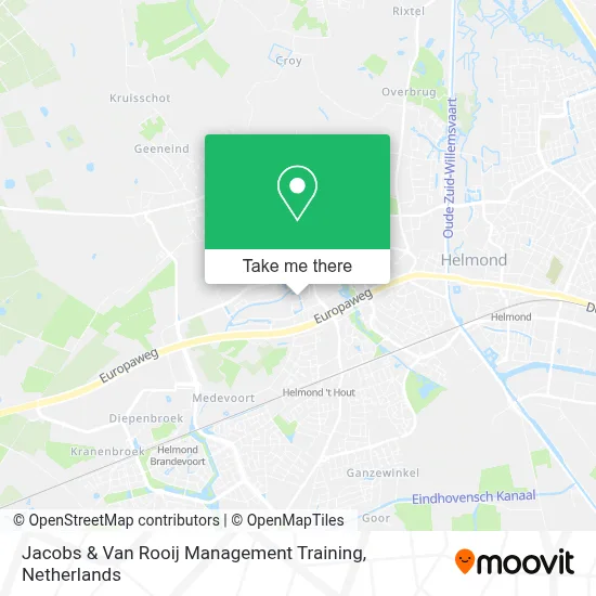 Jacobs & Van Rooij Management Training map