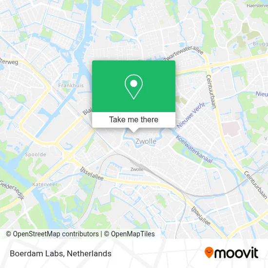 Boerdam Labs map