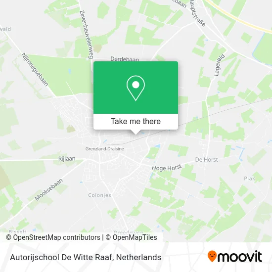 Autorijschool De Witte Raaf Karte