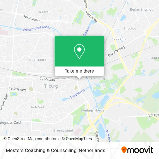 Mesters Coaching & Counselling map