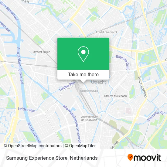 Samsung Experience Store map