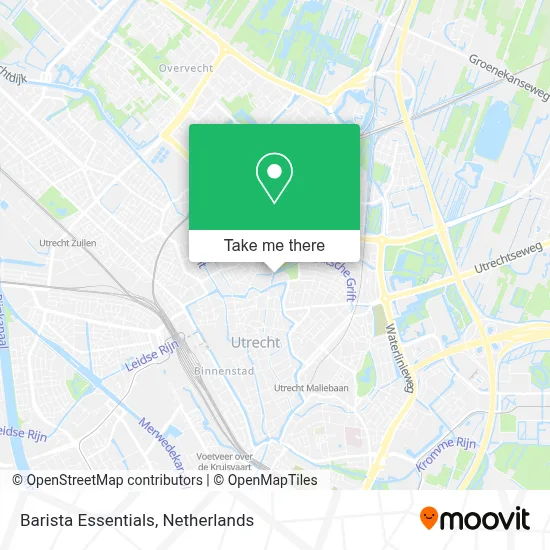 Barista Essentials map