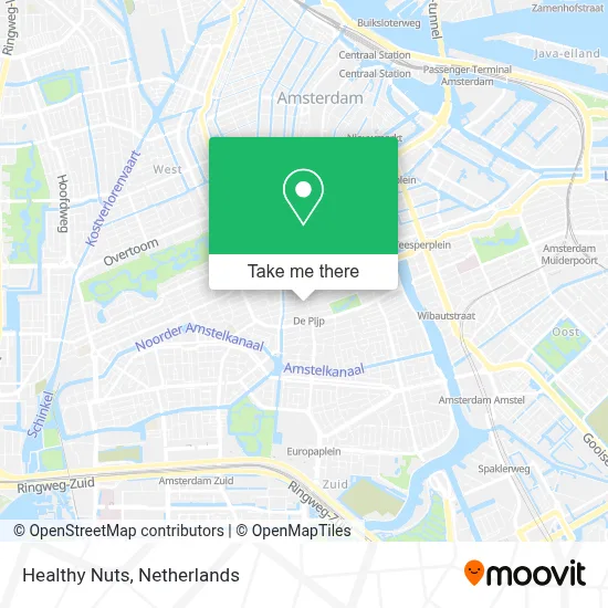 Healthy Nuts map