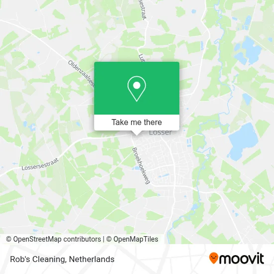 Rob's Cleaning map