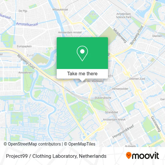 Project99 / Clothing Laboratory map
