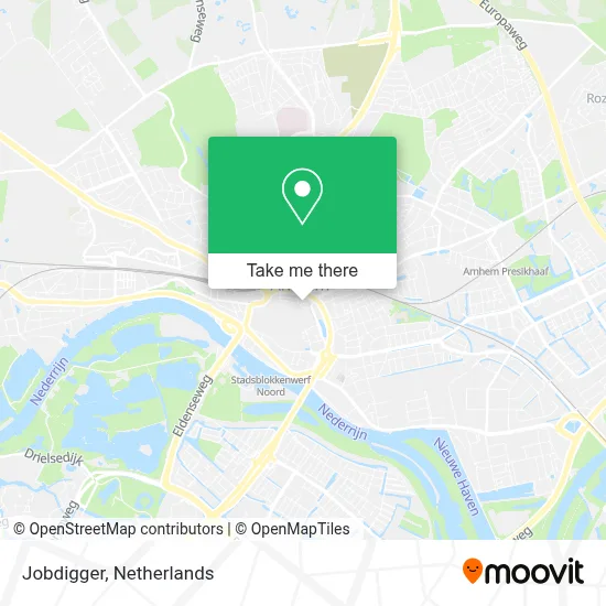 Jobdigger map