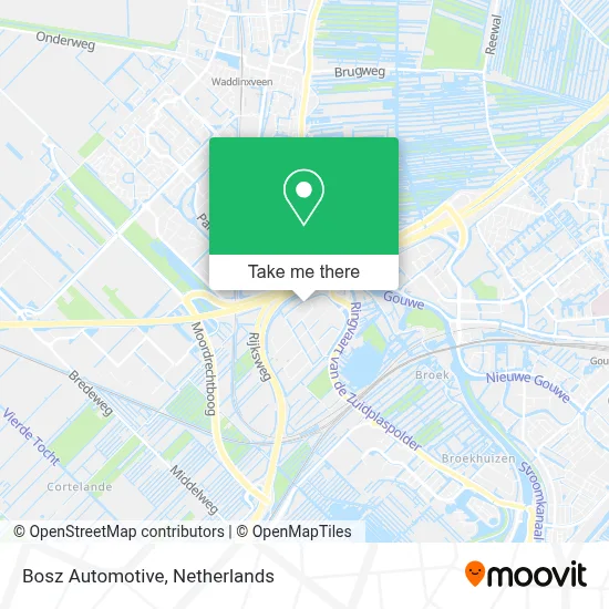 Bosz Automotive map
