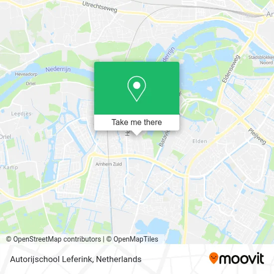 Autorijschool Leferink Karte