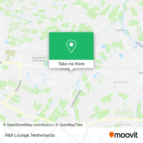 R&R Lounge map