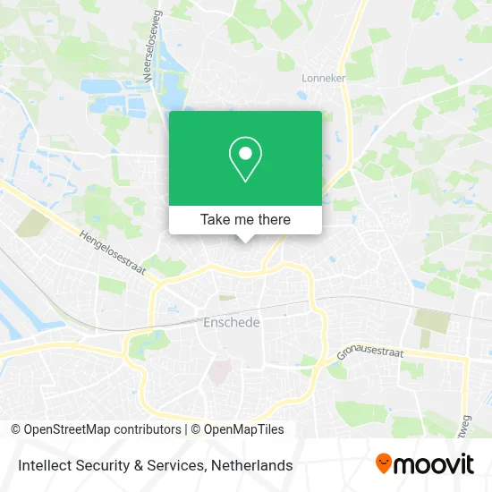 Intellect Security & Services map