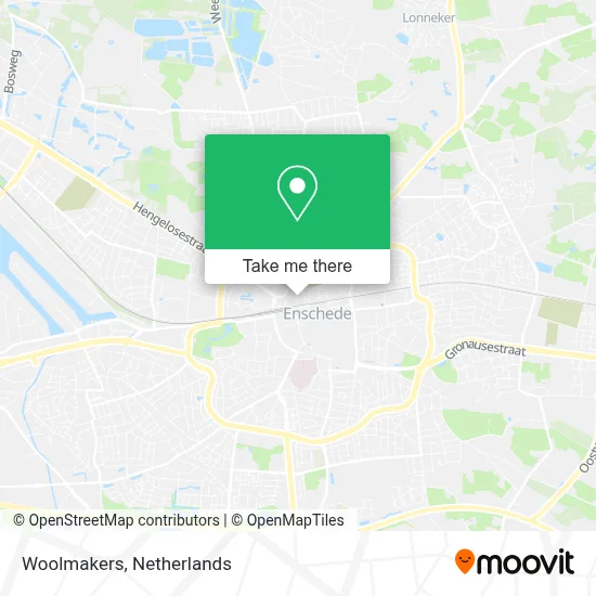 Woolmakers map