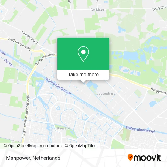 Manpower map