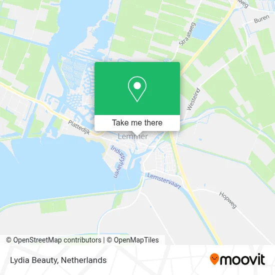 Lydia Beauty map