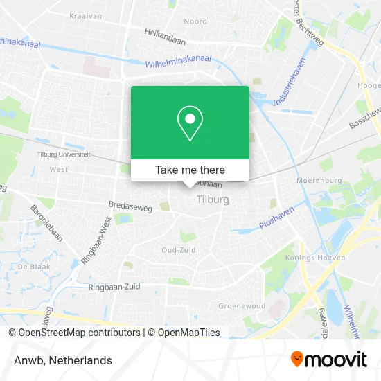 Anwb map