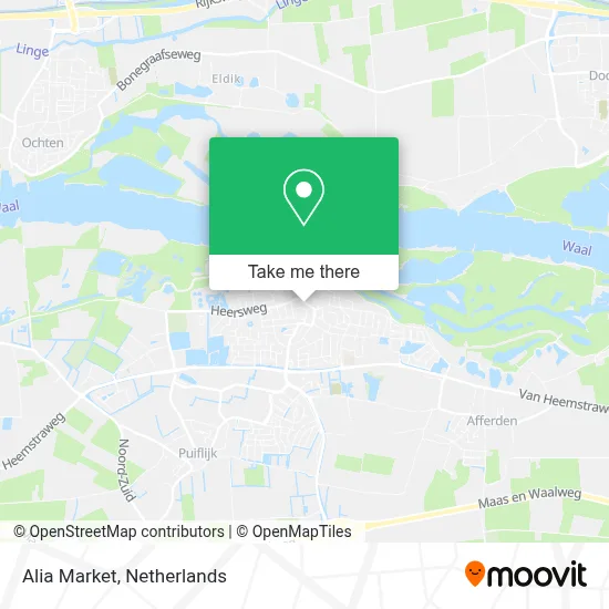 Alia Market map