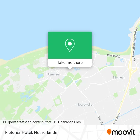 Fletcher Hotel map