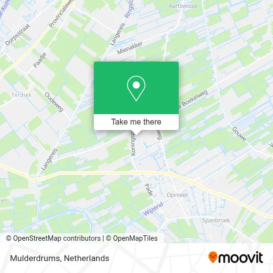 Mulderdrums map