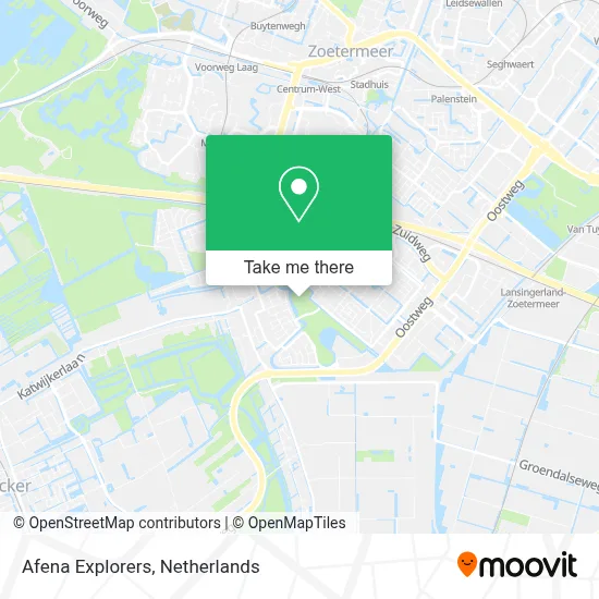 Afena Explorers map