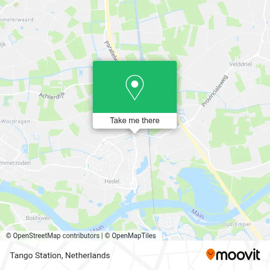 Tango Station map