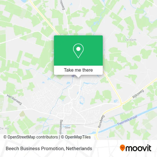 Beech Business Promotion map