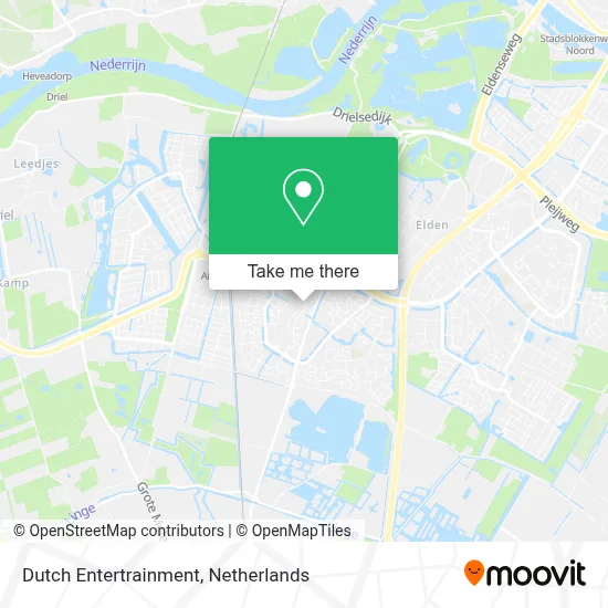 Dutch Entertrainment map